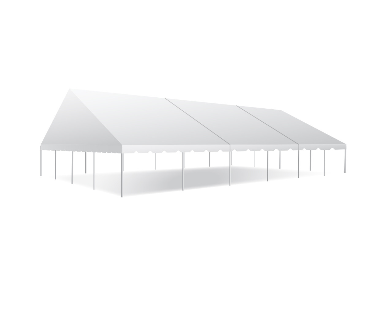 40'x60' Gable End Frame Tent