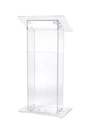 Clear Acrylic Podium