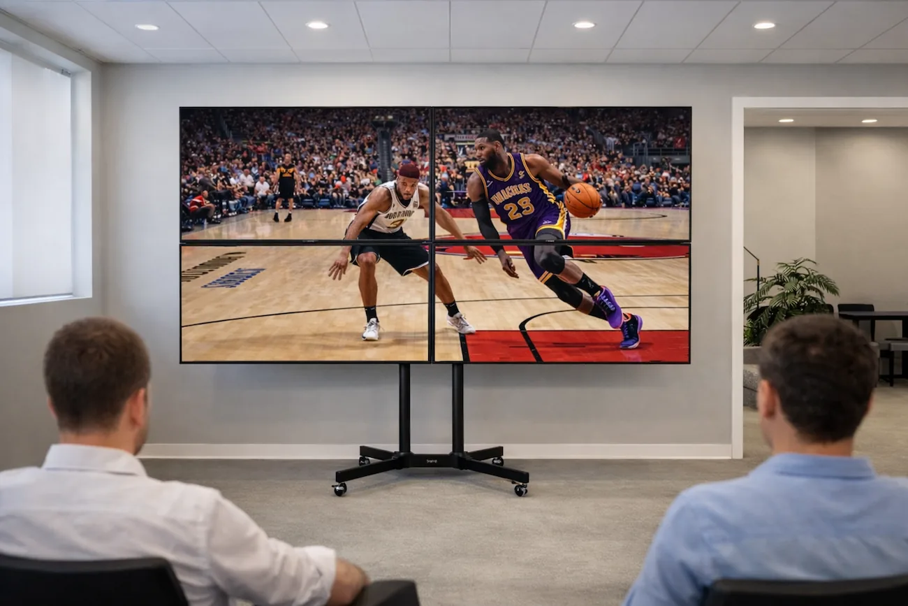 7ft x 4ft LCD TV Wall